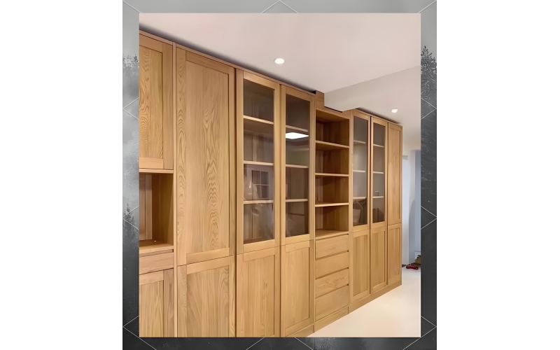 祝贺河北省石家庄市李先生购买水曲柳组合柜一套